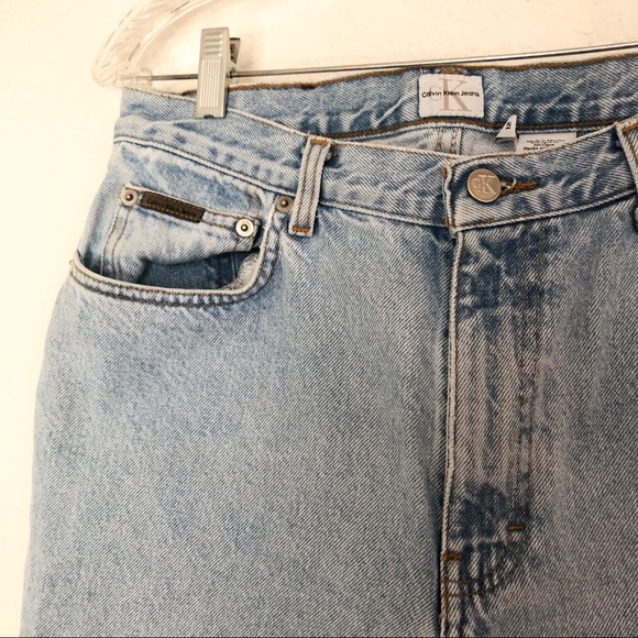 Calvin Klein Vintage 90s Jeans Size 12 - Picture 7 of 10